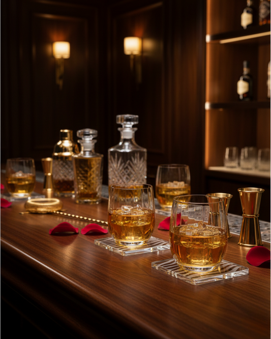 "The Predator" Set of 2 Whiskey Glasses