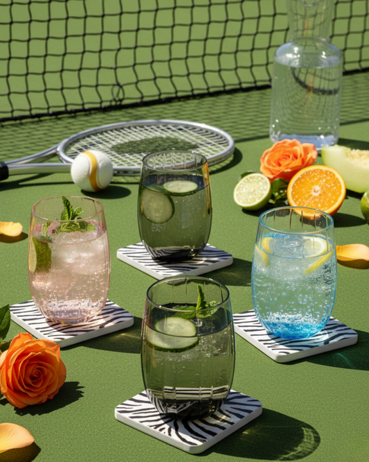 "The Mirage" Set of 3 Glasses