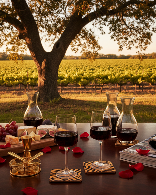 "The Vanguard" Set of 2 Wine Glasses