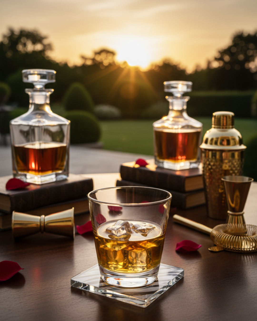 "The Nomad" Set of 2 Whiskey Glasses