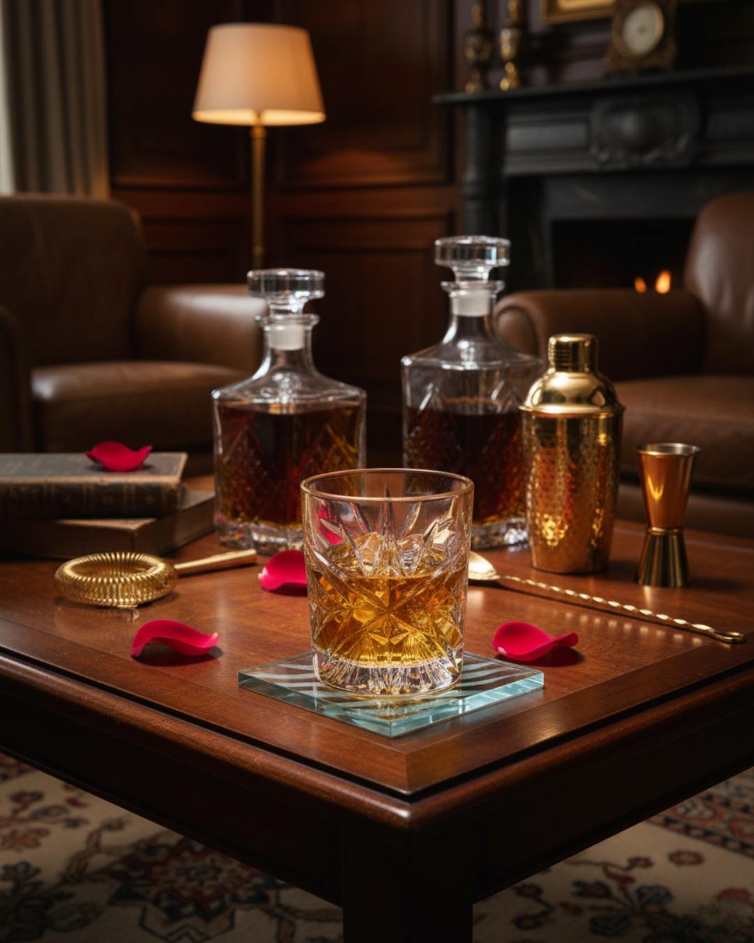 “The Sovereign” Set of 2 Whiskey Glasses