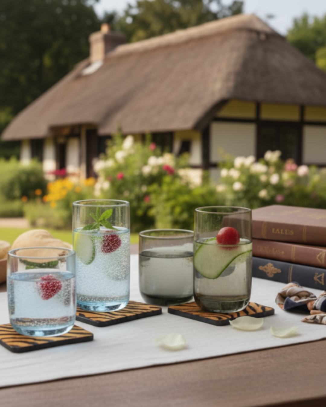 "The Horizon" Set of 4 Glasses