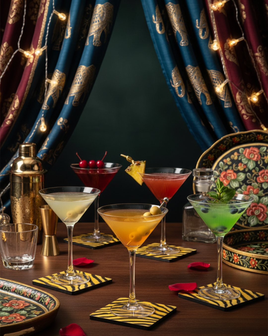 "The Icon" Set of 2 Martini Glasses