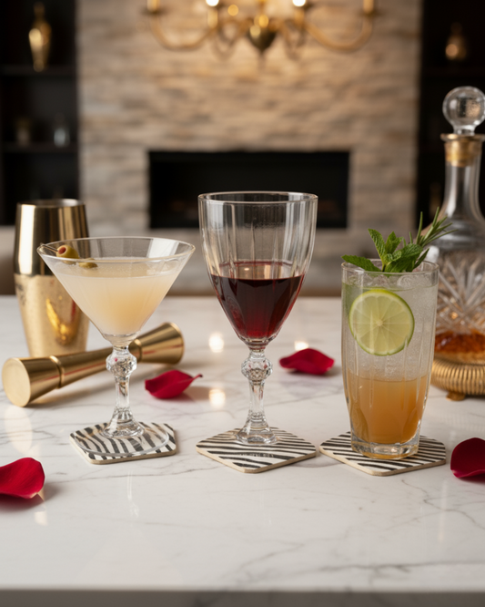 "The Dominion" Set of 3 Glasses