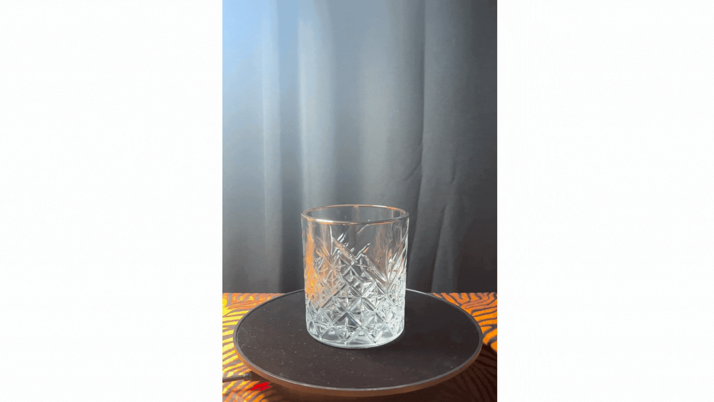 "The Monarch" Set of 2 Whiskey Glasses