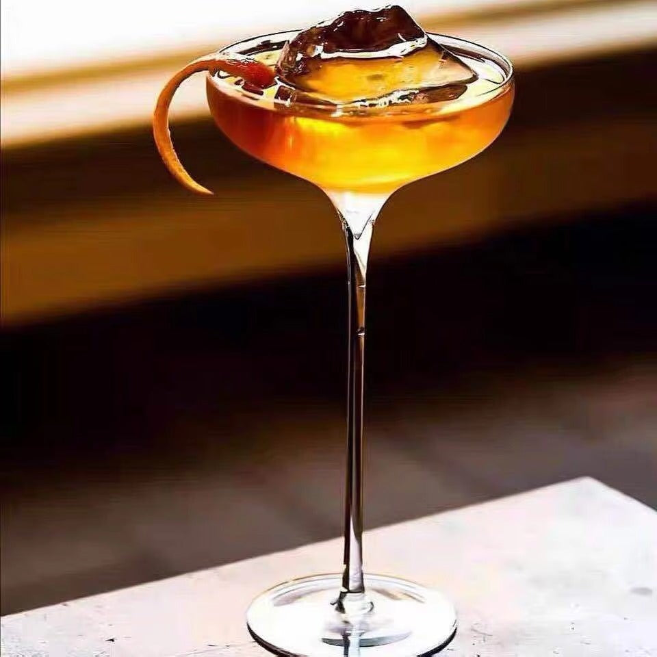 Japanese KIMURA Martini Crystal Coupe Glass