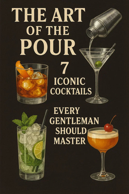 The Art of the Pour: 7 Iconic Cocktails Every Gentleman Should Master