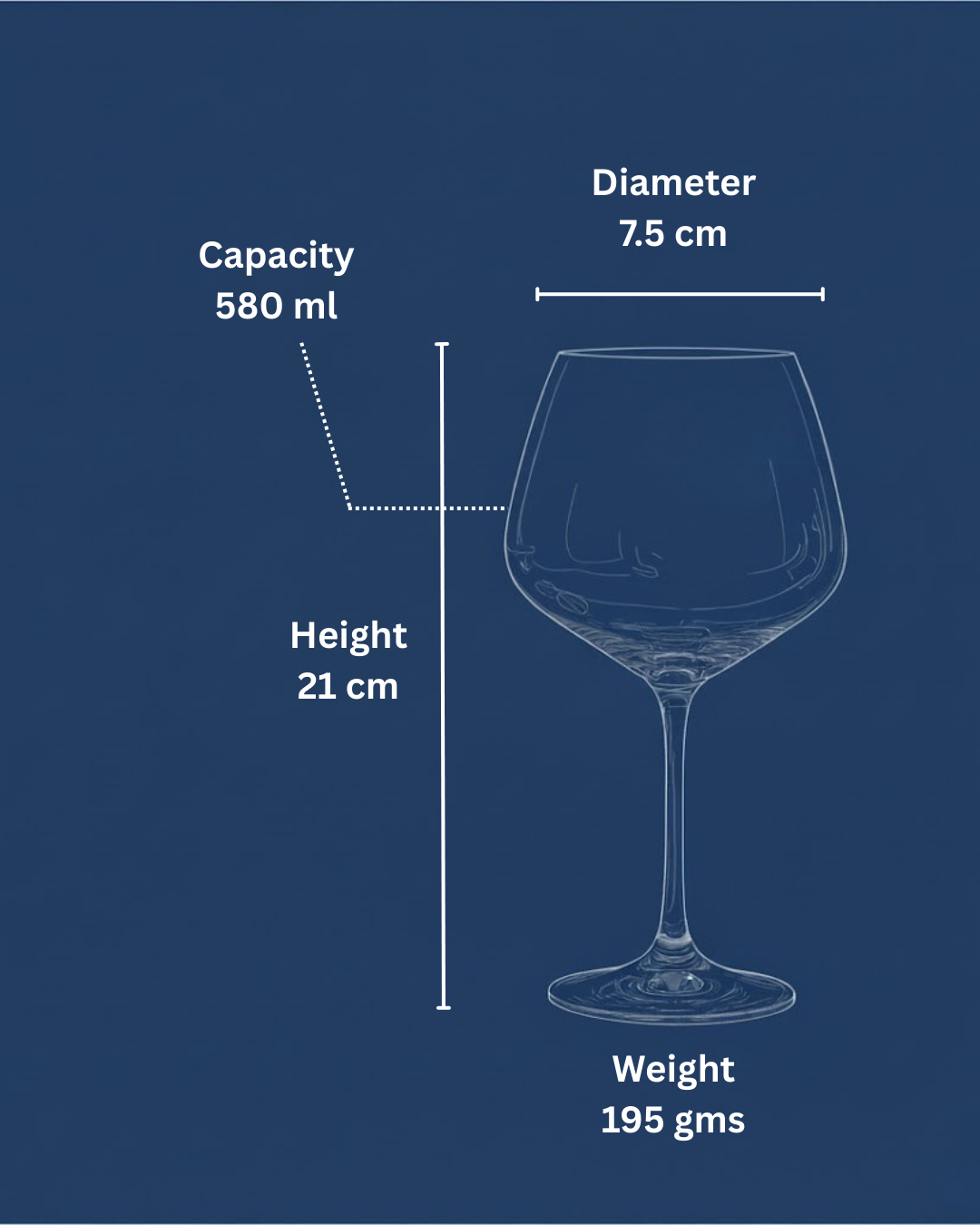 "The Oracle" Set of 2 Wine Glasses