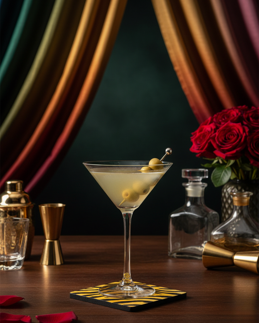 "The Icon" Set of 2 Martini Glasses
