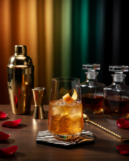 "The Phantom" Set of 2 Highball Glasses