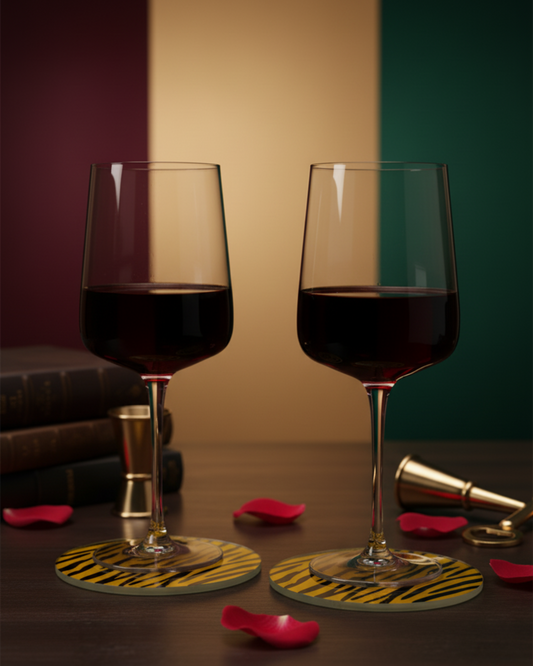 "The Vanguard" Set of 2 Wine Glasses
