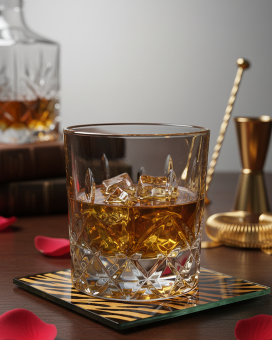 "The Emperor" Set of 2 Whiskey Glasses