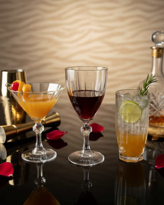 "The Dominion" Set of 3 Glasses