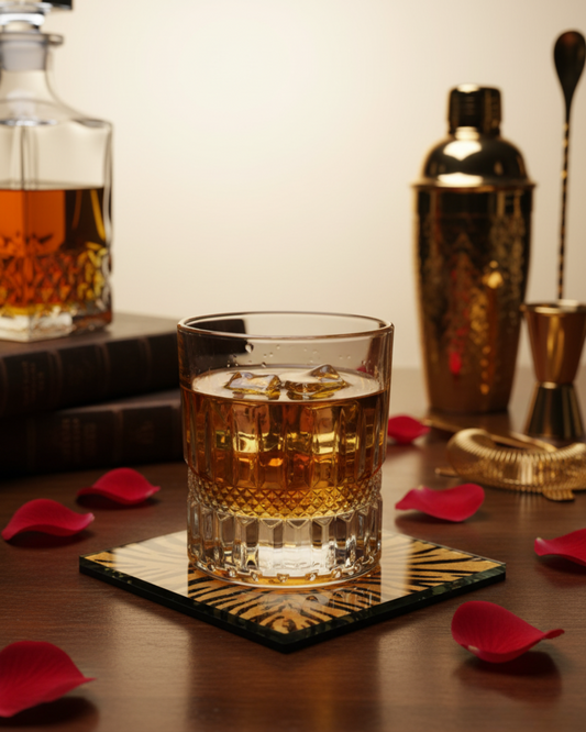"The Gladiator" Set of 2 Whiskey Glasses