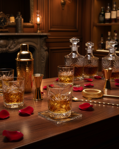 “The Sovereign” Set of 2 Whiskey Glasses