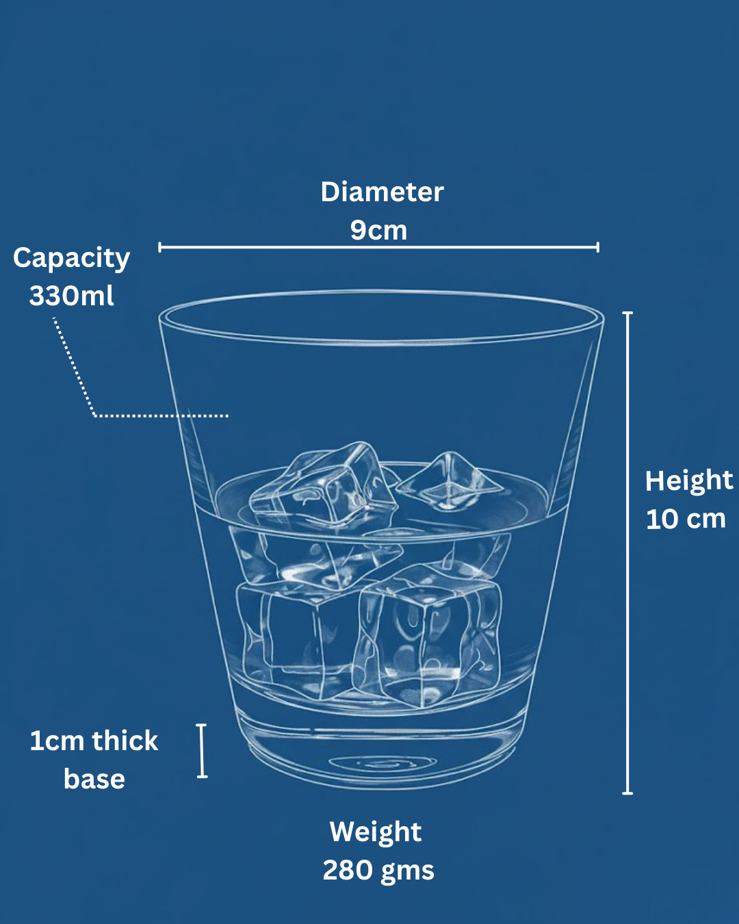 "The Nomad" Set of 2 Whiskey Glasses