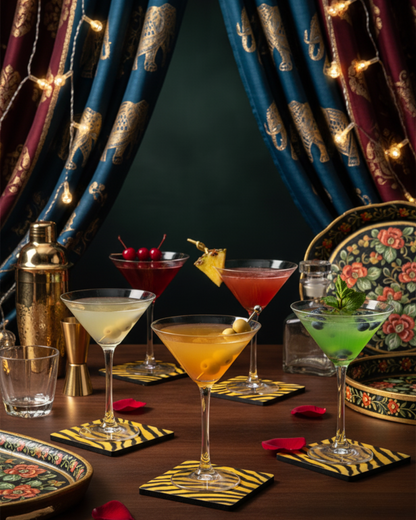"The Icon" Set of 2 Martini Glasses