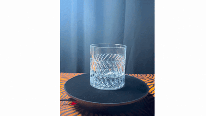 "The Tempest" Set of 2 Whiskey Glasses - Handcrafted in Slovakia