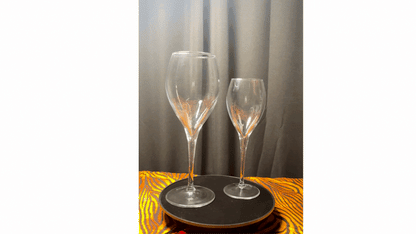 "The Diplomat" Set of 2 Wine Glasses