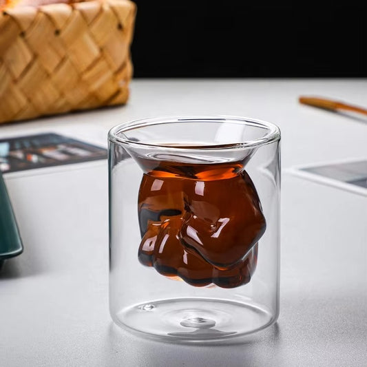 Fist Design Vodka or Whiskey Shot Glasses