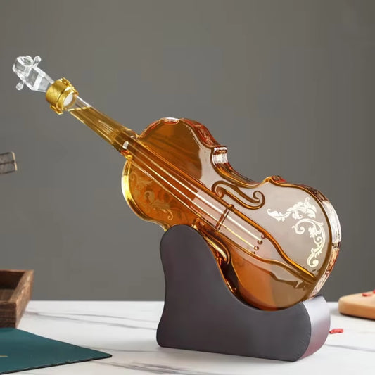 Violin Whisky Decanter Set