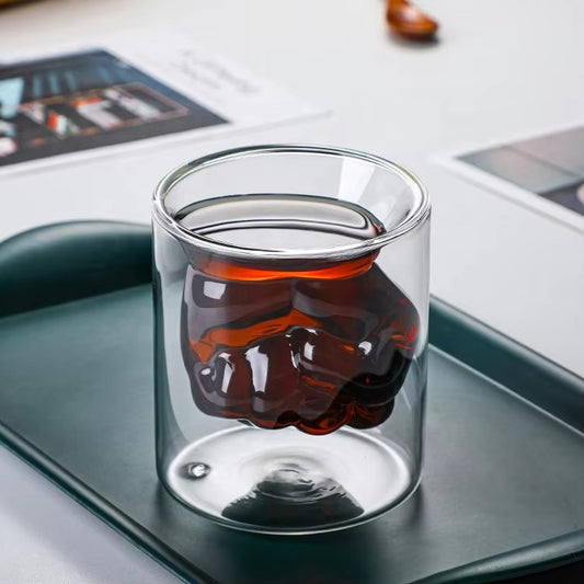 Fist Design Vodka or Whiskey Shot Glasses