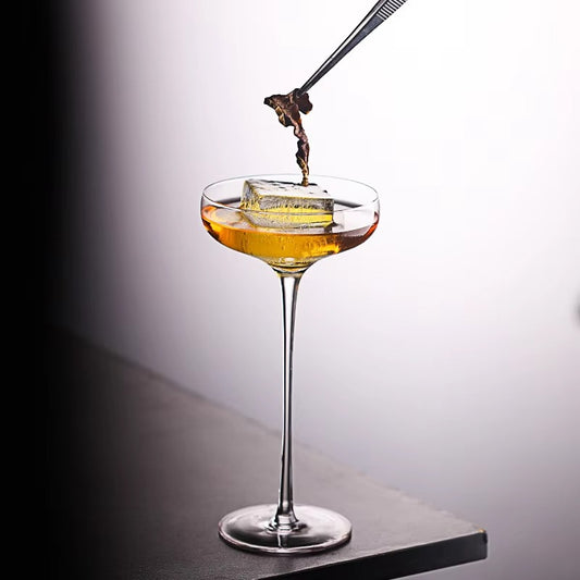 Japanese KIMURA Martini Crystal Coupe Glass