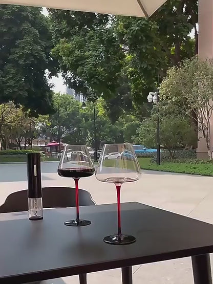 Crystal European Wine Glasses